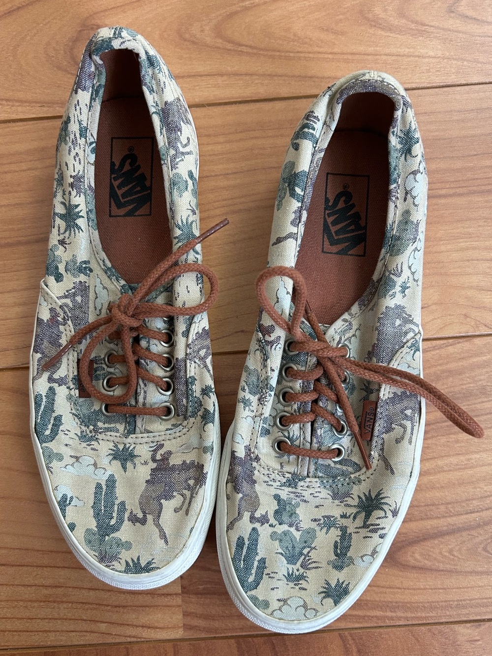 RARE Authentic Vans Cowboy Rodeo Roundup Joshua Tree Shoes Sz 9 Men / 10.5 Women